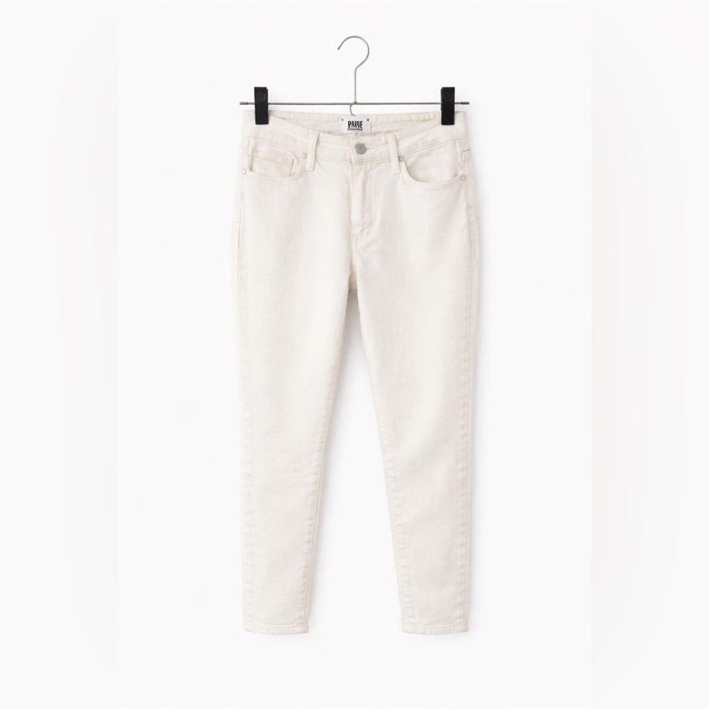 PAIGE Women's Off-White Skinny Jeans